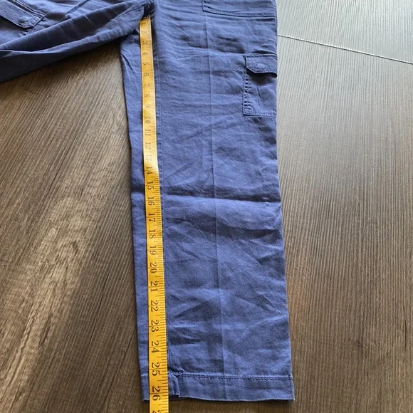 CHICO’S| womens crop cargo pants - Picture 8 of 12